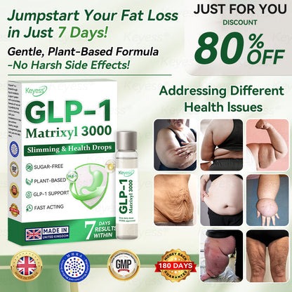 Official Store| 𝐊𝒆𝐲𝐞𝘀𝘀® GLP-1 & MatrixyI 3000 SIimming & HealIth Drops✅Just one dose a day — visible results in just 7 days🌿For obesity, cardiovascular health, diabetes, sleep apnea, joint issues, and more🍒