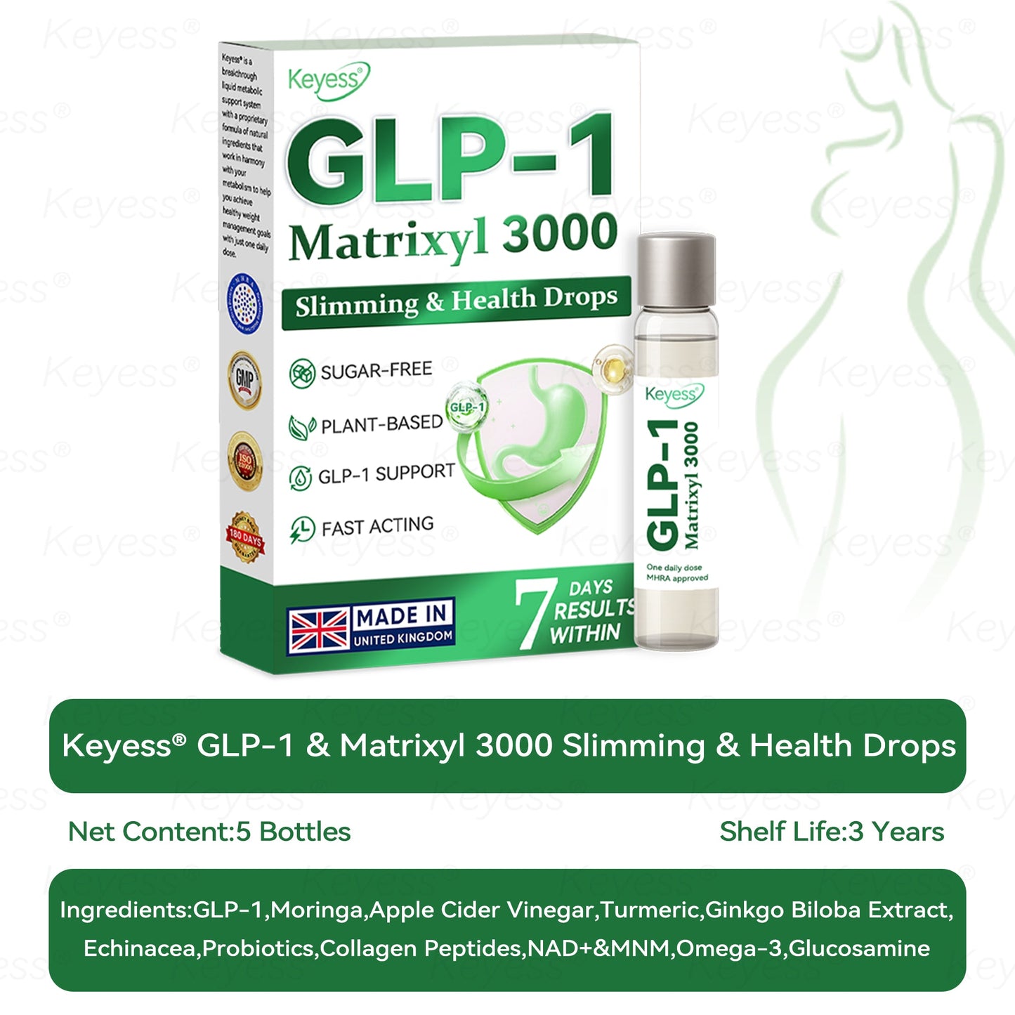 Official Store| 𝐊𝒆𝐲𝐞𝘀𝘀® GLP-1 & MatrixyI 3000 SIimming & HealIth Drops✅Just one dose a day — visible results in just 7 days🌿For obesity, cardiovascular health, diabetes, sleep apnea, joint issues, and more🍒