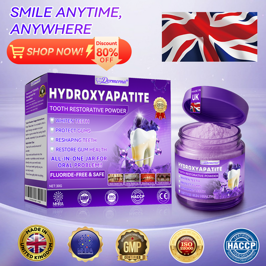 𝑫𝑜𝑟𝒎𝒐𝒓𝙣𝙖® 𝐻𝑦𝑑𝑟𝑜𝑥𝑦𝑎𝑝𝑎𝑡𝑖𝑡𝑒 𝑇𝑜𝑜𝑡ℎ 𝑅𝑒𝑠𝑡𝑜𝑟𝑎𝑡𝑖𝑣𝑒 𝑃𝑜𝑤𝑑𝑒𝑟💎Treatment for dental caries, periodontal disease, tooth sensitivity, and oral cancer 🦷