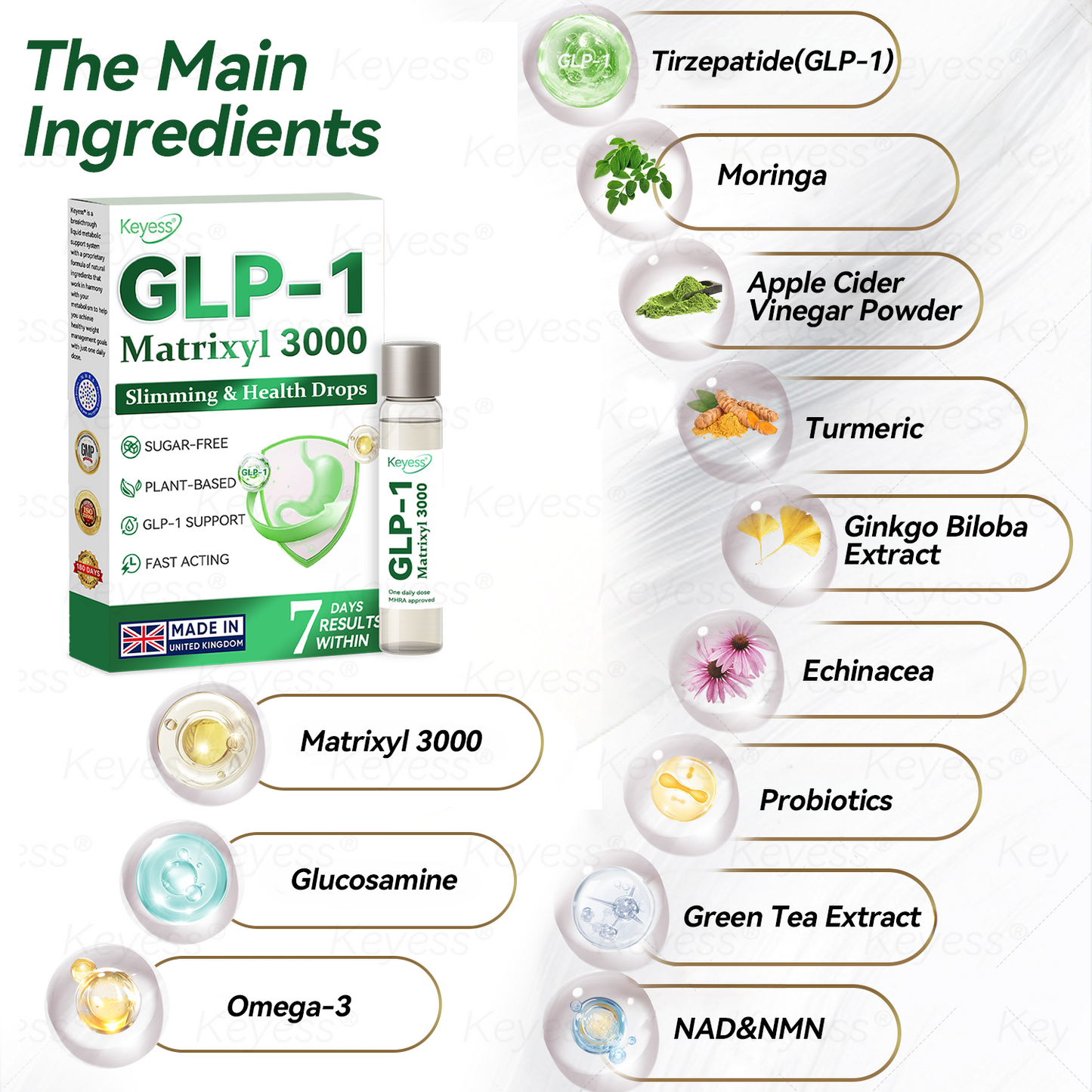 Official Store| 𝐊𝒆𝐲𝐞𝘀𝘀® GLP-1 & MatrixyI 3000 SIimming & HealIth Drops✅Just one dose a day — visible results in just 7 days🌿For obesity, cardiovascular health, diabetes, sleep apnea, joint issues, and more🍒